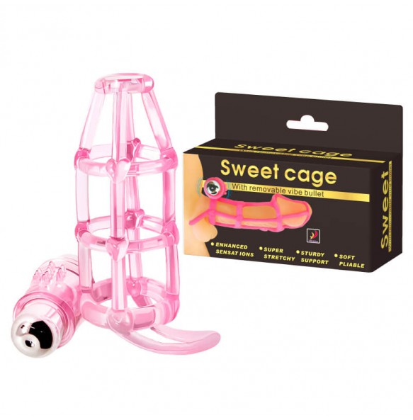 BAILE - Sweet Cage Vibrating Penis Sleeve